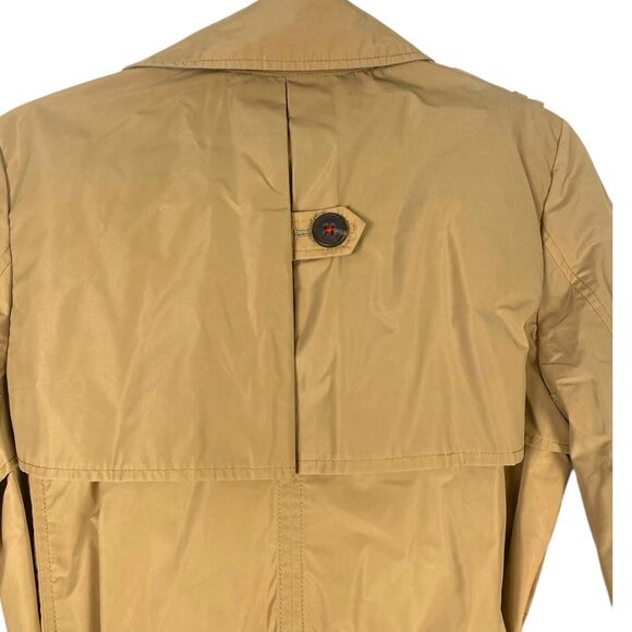 TOMMY HILFIGER Women's Classic Trench Rain Classy Lux Quality Coat Sz M WP98 - Picture 10 of 12